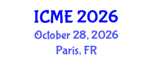 International Conference on Management Engineering (ICME) October 28, 2026 - Paris, France