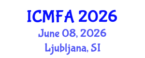 International Conference on Management, Finance and Accounting (ICMFA) June 08, 2026 - Ljubljana, Slovenia