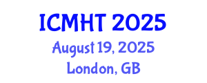 International Conference on Management, Hospitality and Tourism (ICMHT) August 19, 2025 - London, United Kingdom