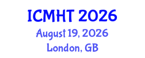 International Conference on Management, Hospitality and Tourism (ICMHT) August 19, 2026 - London, United Kingdom