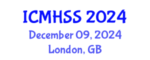 International Conference on Management, Humanities and Social Sciences (ICMHSS) December 09, 2024 - London, United Kingdom