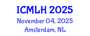 International Conference on Management, Law and Humanities (ICMLH) November 04, 2025 - Amsterdam, Netherlands