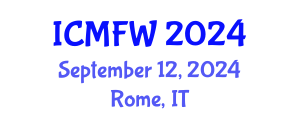 International Conference on Management of Food Waste (ICMFW) September 12, 2024 - Rome, Italy