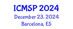International Conference on Management, Sociology and Psychology (ICMSP) December 23, 2024 - Barcelona, Spain