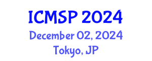 International Conference on Management, Sociology and Psychology (ICMSP) December 02, 2024 - Tokyo, Japan