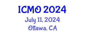 International Conference on Manufacturing and Optimization (ICMO) July 11, 2024 - Ottawa, Canada
