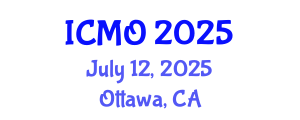 International Conference on Manufacturing and Optimization (ICMO) July 12, 2025 - Ottawa, Canada