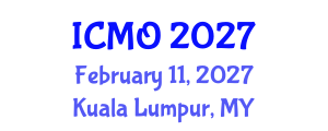 International Conference on Manufacturing and Optimization (ICMO) February 11, 2027 - Kuala Lumpur, Malaysia International Conference on Manufacturing and Optimization (ICMO) February 11, 2027 - Kuala Lumpur, Malaysia
