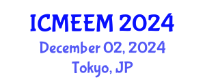 International Conference on Manufacturing Engineering and Engineering Management (ICMEEM) December 02, 2024 - Tokyo, Japan