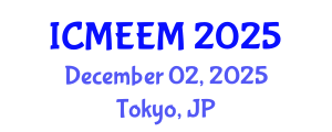International Conference on Manufacturing Engineering and Engineering Management (ICMEEM) December 02, 2025 - Tokyo, Japan