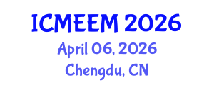 International Conference on Manufacturing Engineering and Engineering Management (ICMEEM) April 06, 2026 - Chengdu, China International Conference on Manufacturing Engineering and Engineering Management (ICMEEM) April 06, 2026 - Chengdu, China