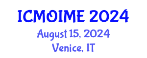 International Conference on Manufacturing, Optimization, Industrial and Material Engineering (ICMOIME) August 15, 2024 - Venice, Italy
