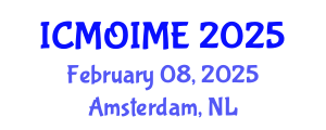 International Conference on Manufacturing, Optimization, Industrial and Material Engineering (ICMOIME) February 08, 2025 - Amsterdam, Netherlands