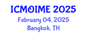International Conference on Manufacturing, Optimization, Industrial and Material Engineering (ICMOIME) February 04, 2025 - Bangkok, Thailand