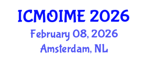 International Conference on Manufacturing, Optimization, Industrial and Material Engineering (ICMOIME) February 08, 2026 - Amsterdam, Netherlands