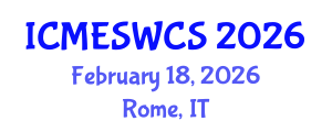 International Conference on Marginalization, Exclusion, and Social Work in a Changing Society (ICMESWCS) February 18, 2026 - Rome, Italy
