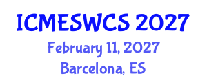 International Conference on Marginalization, Exclusion, and Social Work in a Changing Society (ICMESWCS) February 11, 2027 - Barcelona, Spain International Conference on Marginalization, Exclusion, and Social Work in a Changing Society (ICMESWCS) February 11, 2027 - Barcelona, Spain
