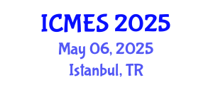 International Conference on Marine and Environmental Systems (ICMES) May 06, 2025 - Istanbul, Turkey