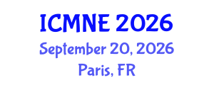 International Conference on Marine and Naval Engineering (ICMNE) September 20, 2026 - Paris, France