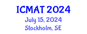 International Conference on Marine Antifouling Technology (ICMAT) July 15, 2024 - Stockholm, Sweden