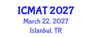 International Conference on Marine Antifouling Technology (ICMAT) March 22, 2027 - Istanbul, Turkey International Conference on Marine Antifouling Technology (ICMAT) March 22, 2027 - Istanbul, Turkey