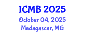 International Conference on Marine Biodiversity (ICMB) October 04, 2025 - Madagascar, Madagascar