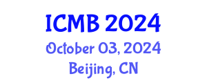 International Conference on Marine Biology (ICMB) October 03, 2024 - Beijing, China