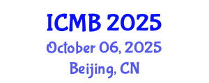 International Conference on Marine Biology (ICMB) October 06, 2025 - Beijing, China