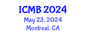 International Conference on Marine Biotechnology (ICMB) May 23, 2024 - Montreal, Canada