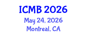 International Conference on Marine Biotechnology (ICMB) May 24, 2026 - Montreal, Canada