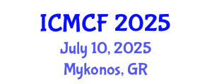 International Conference on Marine Corrosion and Fouling (ICMCF) July 10, 2025 - Mykonos, Greece International Conference on Marine Corrosion and Fouling (ICMCF) July 10, 2025 - Mykonos, Greece
