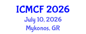 International Conference on Marine Corrosion and Fouling (ICMCF) July 10, 2026 - Mykonos, Greece International Conference on Marine Corrosion and Fouling (ICMCF) July 10, 2026 - Mykonos, Greece