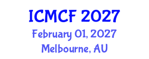 International Conference on Marine Corrosion and Fouling (ICMCF) February 01, 2027 - Melbourne, Australia International Conference on Marine Corrosion and Fouling (ICMCF) February 01, 2027 - Melbourne, Australia