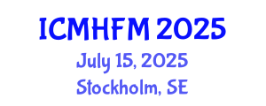 International Conference on Marine Hydrodynamics and Fluid Mechanics (ICMHFM) July 15, 2025 - Stockholm, Sweden
