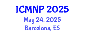 International Conference on Marine Natural Products (ICMNP) May 24, 2025 - Barcelona, Spain