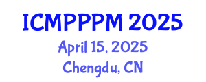 International Conference on Marine Plastic Pollution Prevention and Management (ICMPPPM) April 15, 2025 - Chengdu, China