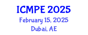 International Conference on Marine Pollution and Ecotoxicology (ICMPE) February 15, 2025 - Dubai, United Arab Emirates
