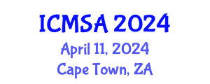 International Conference on Marine Science and Aquaculture (ICMSA) April 11, 2024 - Cape Town, South Africa