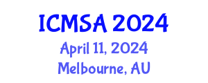 International Conference on Marine Science and Aquaculture (ICMSA) April 11, 2024 - Melbourne, Australia