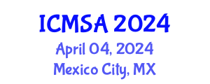 International Conference on Marine Science and Aquaculture (ICMSA) April 04, 2024 - Mexico City, Mexico