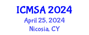 International Conference on Marine Science and Aquaculture (ICMSA) April 25, 2024 - Nicosia, Cyprus