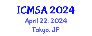 International Conference on Marine Science and Aquaculture (ICMSA) April 22, 2024 - Tokyo, Japan