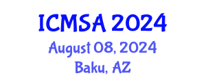International Conference on Marine Science and Aquaculture (ICMSA) August 08, 2024 - Baku, Azerbaijan
