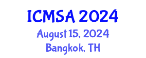 International Conference on Marine Science and Aquaculture (ICMSA) August 15, 2024 - Bangkok, Thailand