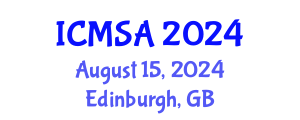 International Conference on Marine Science and Aquaculture (ICMSA) August 15, 2024 - Edinburgh, United Kingdom