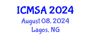 International Conference on Marine Science and Aquaculture (ICMSA) August 08, 2024 - Lagos, Nigeria