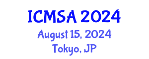 International Conference on Marine Science and Aquaculture (ICMSA) August 15, 2024 - Tokyo, Japan