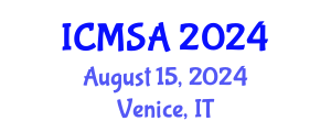 International Conference on Marine Science and Aquaculture (ICMSA) August 15, 2024 - Venice, Italy