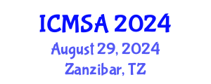 International Conference on Marine Science and Aquaculture (ICMSA) August 29, 2024 - Zanzibar, Tanzania
