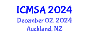 International Conference on Marine Science and Aquaculture (ICMSA) December 02, 2024 - Auckland, New Zealand